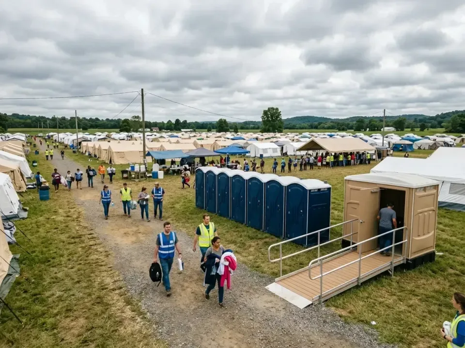 disaster-relief-camp-restrooms-010 — frequently asked questions, Dumpster & Portable Bathrooms Rental in Hedwig Village, TX